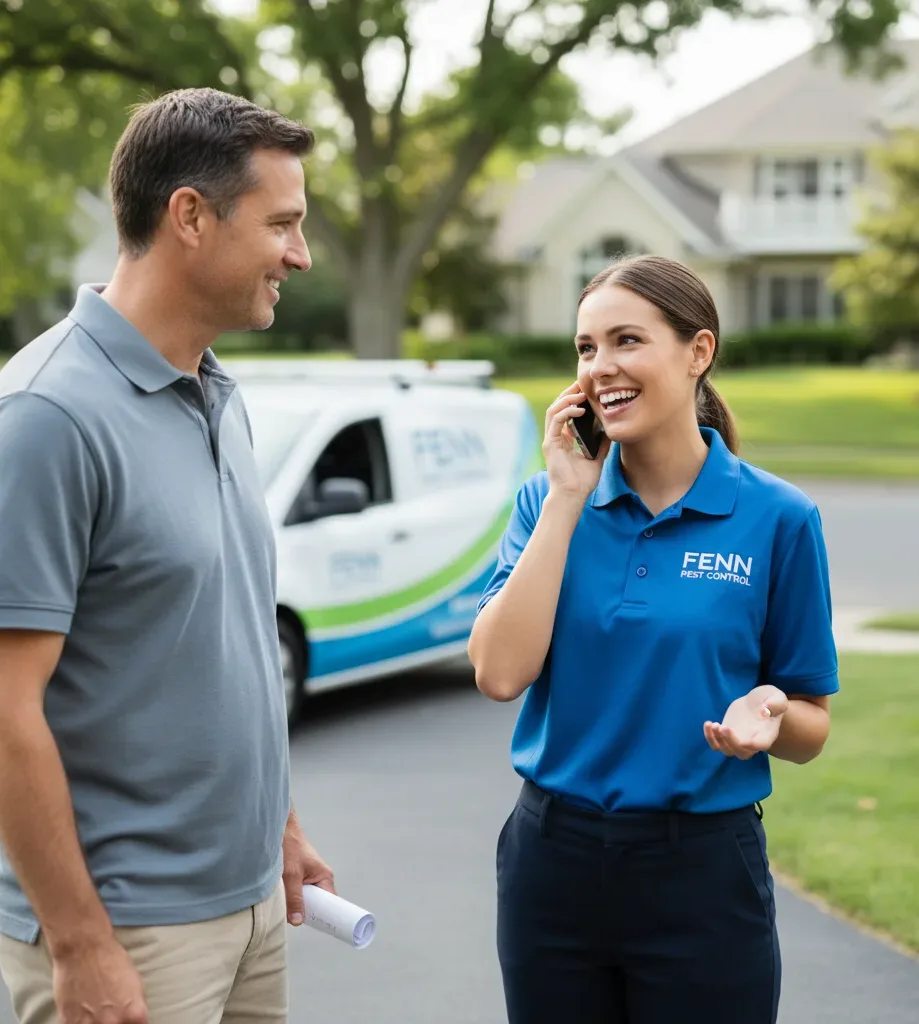 Fenn Pest Control customer support in Wolcott